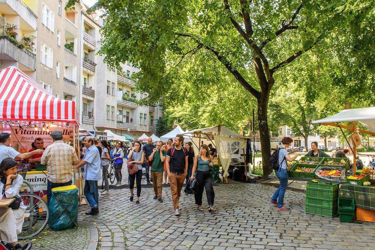 Schillinger-Berlin Am Tempelhofer Feld Aparthotel Eksteriør bilde